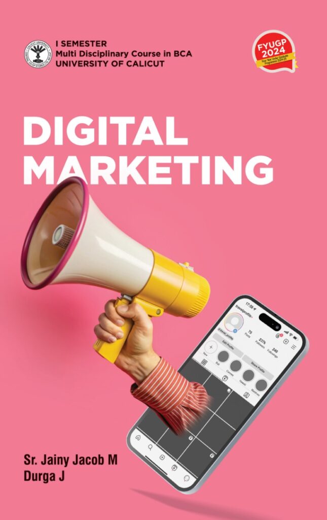 Digital Marketing Textbook for college BCA students