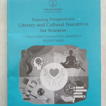 Cover of Framing Perspectives: Literary and Cultural Narratives for Sciences, an academic textbook integrating literature, culture, and scientific perspectives.