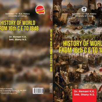 HISTORY OF WORLD FROM16TH C E TO 1848